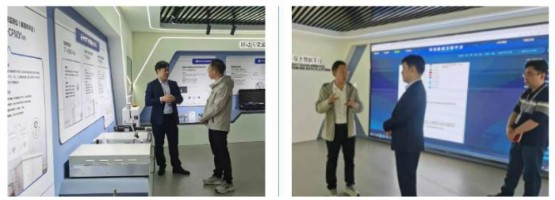 天津市交通管理委员会副主任刘道刚莅临同阳科技调研指导